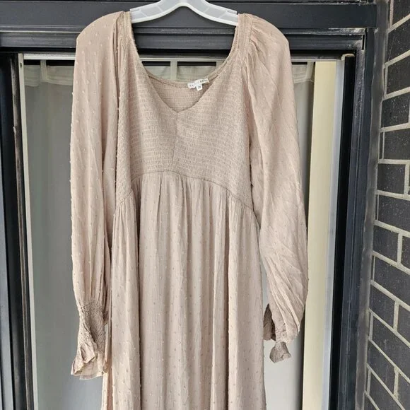 Baltic Born Beige Maxi Dress - Picture 5 of 16